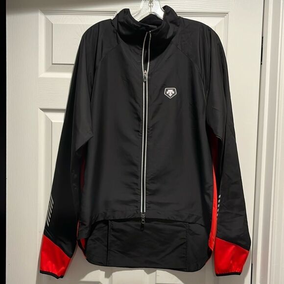 Descente Men’s lightweight Cycling jacket with Reflective Stripes Size XL. - Picture 1 of 8